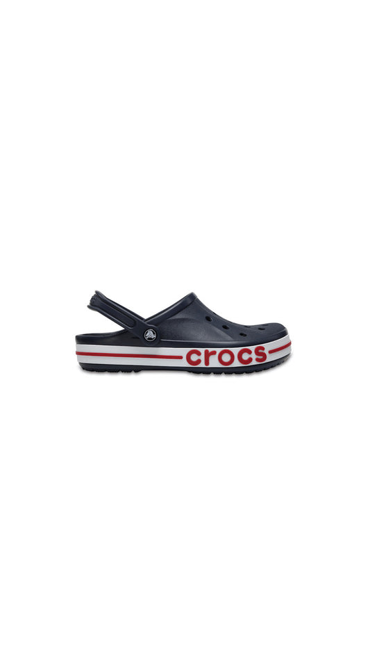 crocs bayaband clog bleu rouge
