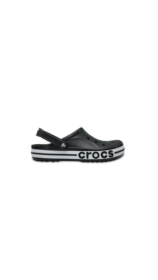 crocs bayaband clog  noir blanc