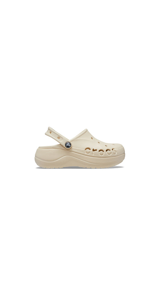crocs baya platform beige