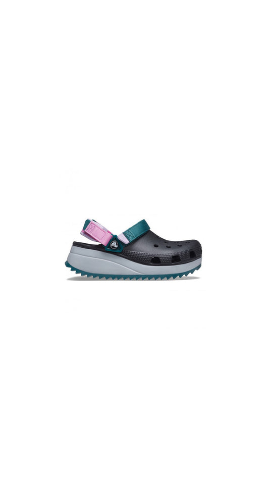 crocs hicker clog noir rose